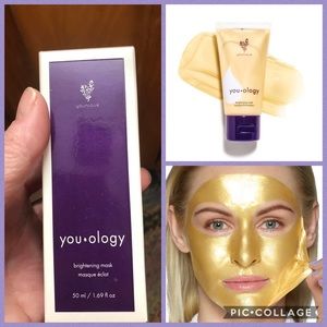 Brightening gold mask.